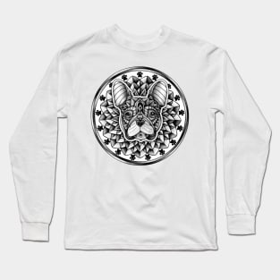 Ornate French Bulldog Long Sleeve T-Shirt